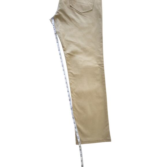 Untuckit Mens Tan Pants Straight Fit W34 L30 - Picture 4 of 10